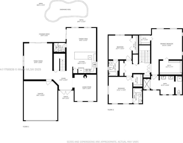 14214 SW 129th Path, Miami, FL 33186 - home floor plan