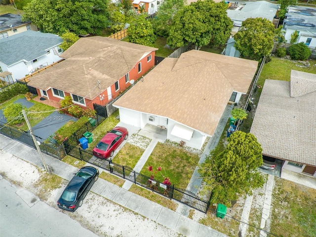 1167 NE 111th St, Miami, FL 33161 - birds eye view of property with a residential view