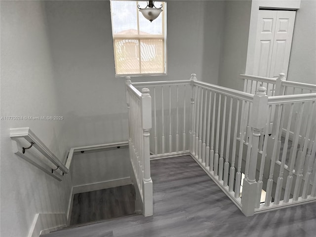 10086 NW 89th Ter, Doral, FL 33178 - stairway with wood finished floors