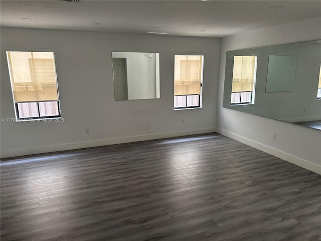 10086 NW 89th Ter, Doral, FL 33178 - spare room with baseboards and dark wood finished floors