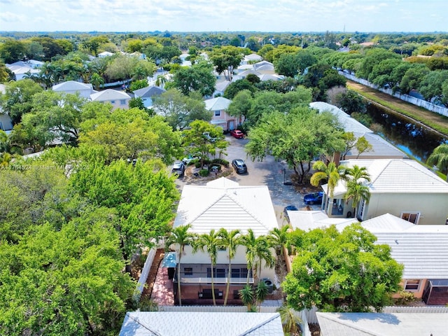 aerial view