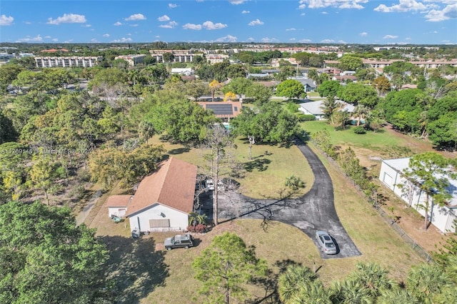 drone / aerial view