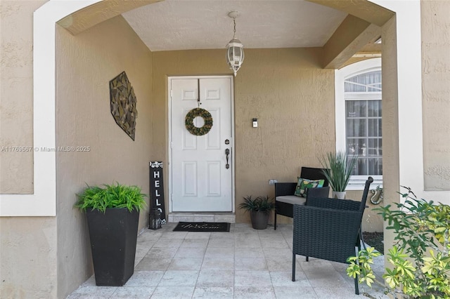 14930 SW 178th Ter, Miami, FL 33187 - view of exterior entry with stucco siding
