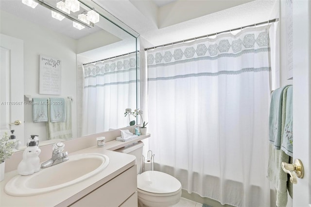 14930 SW 178th Ter, Miami, FL 33187 - full bath featuring shower / bath combo, toilet, and vanity