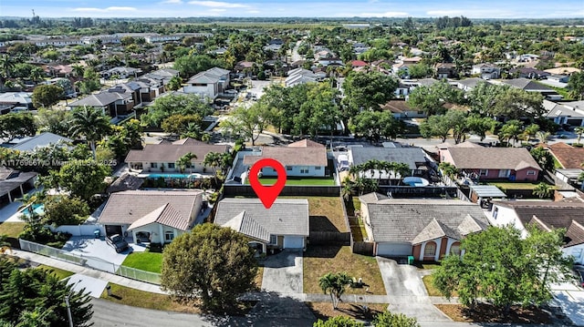 14930 SW 178th Ter, Miami, FL 33187 - birds eye view of property with a residential view