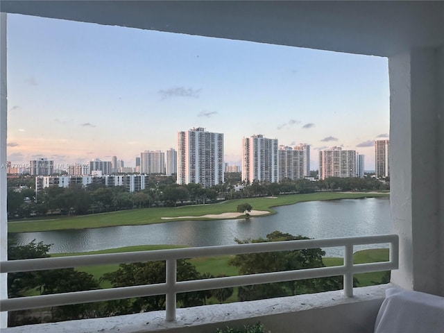 20225 NE 34th St Unit 1022, Aventura, FL 33180 - water view featuring a view of city