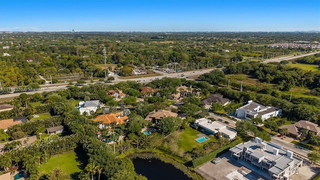 12483 Grand Oaks Dr, Davie, FL 33330 - aerial overview of property's location with a nearby body of water