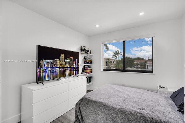 15738 SW 92nd St, Miami, FL 33196 - bedroom featuring wood finished floors and recessed lighting