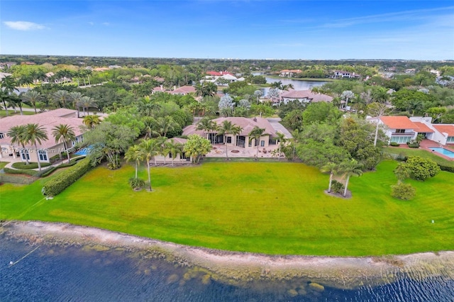 3320 Bridle Path Ln, Weston, FL 33331 - aerial perspective of suburban area with a nearby body of water