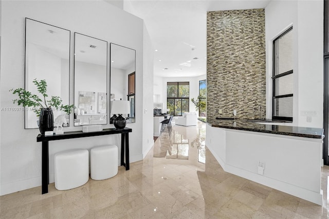 3320 Bridle Path Ln, Weston, FL 33331 - hallway featuring recessed lighting and baseboards