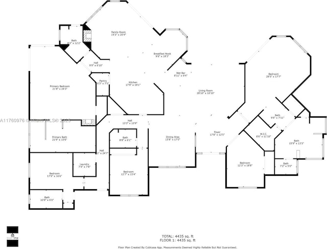 3320 Bridle Path Ln, Weston, FL 33331 - view of property floor plan
