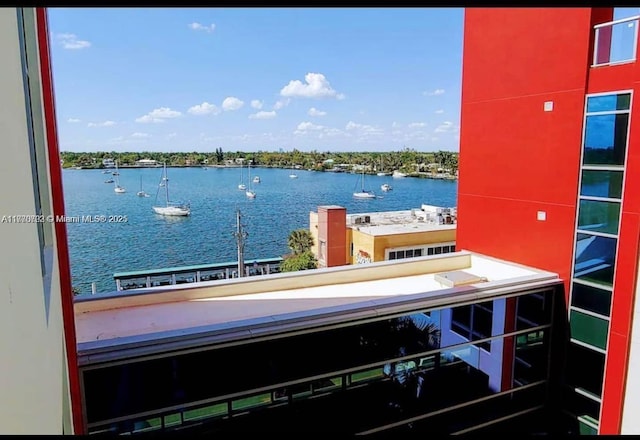 property view of water