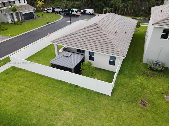 aerial view