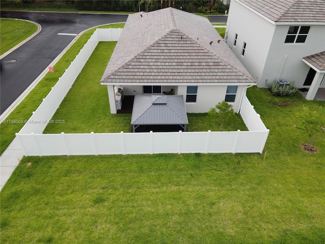 aerial view