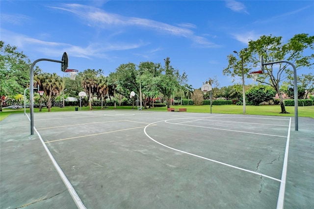2791 La Paz Ave, Cooper City, FL 33026 - view of basketball court with community basketball court
