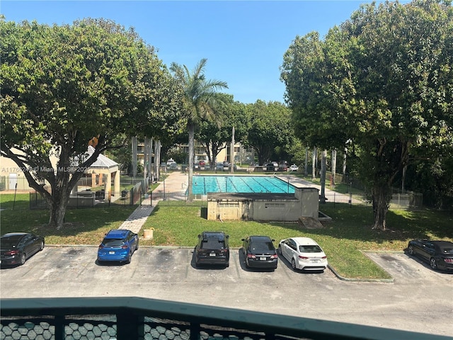 9350 Fontainebleau Blvd Unit 312, Miami, FL 33172 - view of swimming pool
