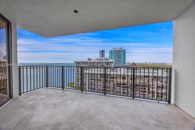 1901 Brickell Ave Unit B2304, Miami, FL 33129 - balcony featuring a view of city and a water view