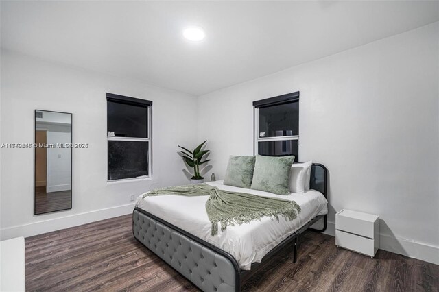 1114 SW 11th Ave, Miami, FL 33129 - bedroom featuring wood finished floors and baseboards