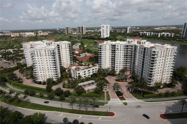 20000 E Country Club Dr Unit Ts02, Aventura, FL 33180 - aerial view with a water view and a city view