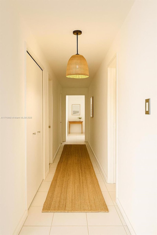 5255 Collins Ave Unit 5D, Miami Beach, FL 33140 - hall featuring light tile patterned flooring