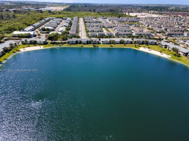 1111 Adams Ave Unit 1111B, Homestead, FL 33034 - birds eye view of property with a residential view and a water view