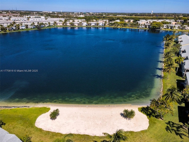 1111 Adams Ave Unit 1111B, Homestead, FL 33034 - bird's eye view with a water view