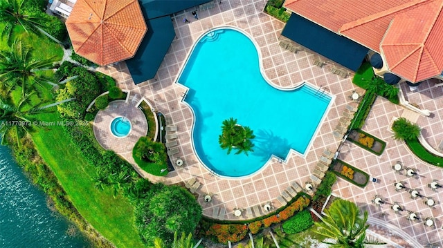 aerial view