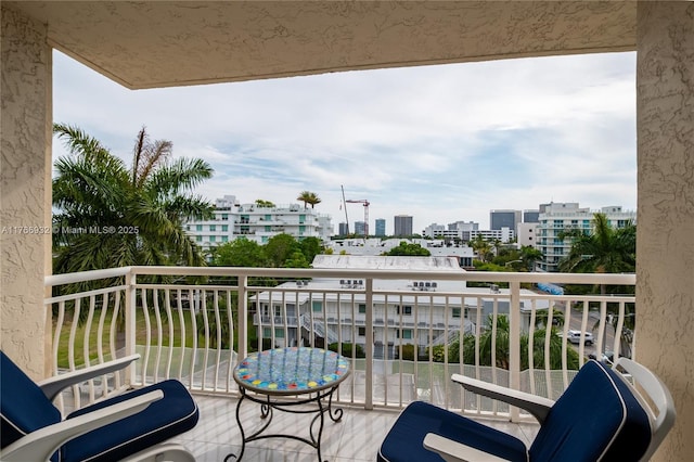10140 W Bay Harbor Dr Unit 502B, Bay Harbor Islands, FL 33154 - balcony with a view of city