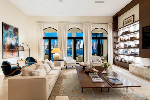 3918 Island Estates Dr, Aventura, FL 33160 - view of living room
