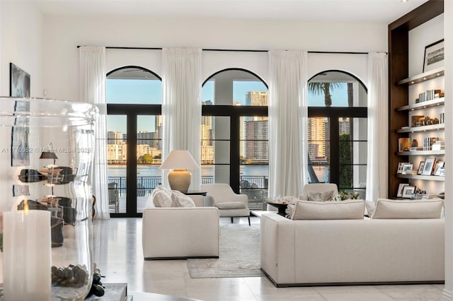 3918 Island Estates Dr, Aventura, FL 33160 - view of living room