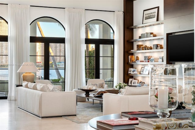 3918 Island Estates Dr, Aventura, FL 33160 - view of living room