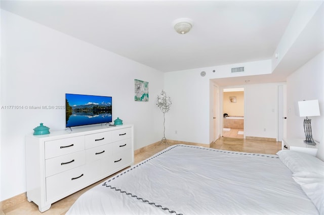 1830 S Ocean Dr Unit 2808, Hallandale Beach, FL 33009 - bedroom with light tile patterned flooring and baseboards