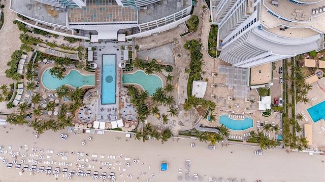drone / aerial view