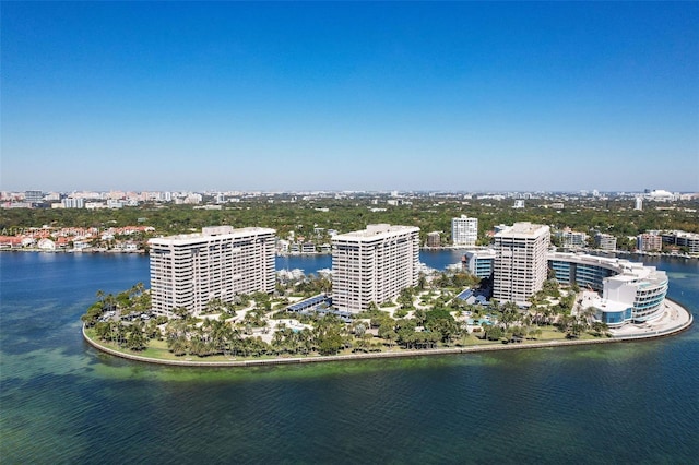 1 Grove Isle Dr Unit A409, Miami, FL 33133 - view of urban area with a large body of water