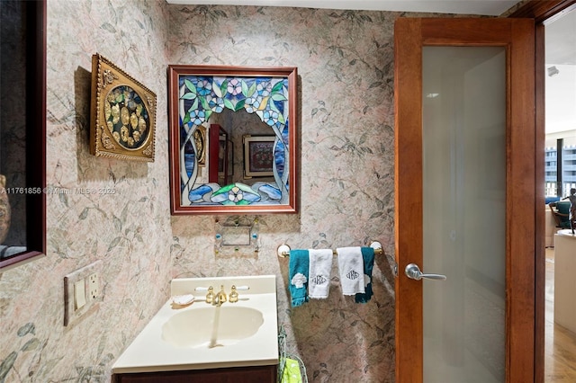 1 Grove Isle Dr Unit A409, Miami, FL 33133 - bathroom featuring vanity