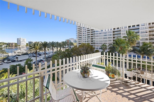 1 Grove Isle Dr Unit A409, Miami, FL 33133 - balcony with a water view