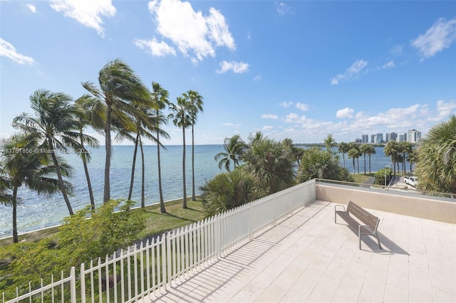 1 Grove Isle Dr Unit A409, Miami, FL 33133 - balcony with a water view