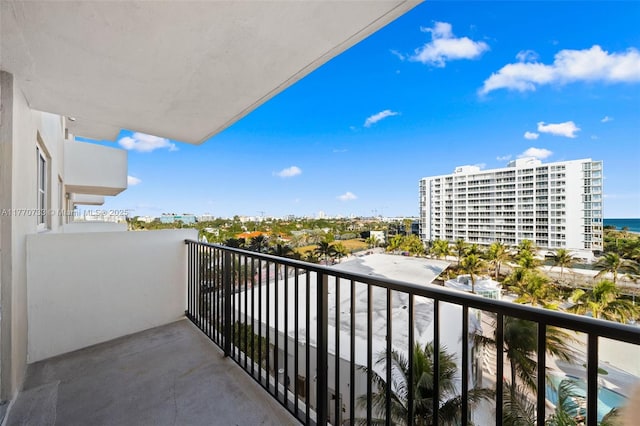 9273 Collins Ave Unit 607, Surfside, FL 33154 - view of balcony