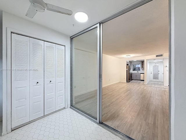 closet with visible vents