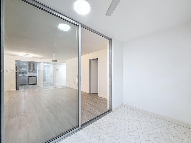 closet with visible vents