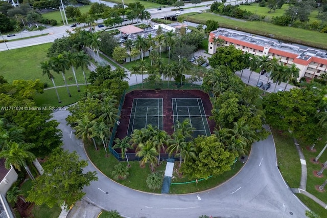 aerial view