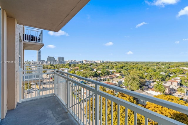2665 SW 37th Ave Unit 1404, Miami, FL 33133 - balcony with a view of city