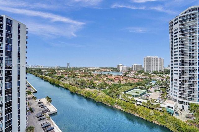 20515 E Country Club Dr Unit 1641, Aventura, FL 33180 - property view of water with a view of city
