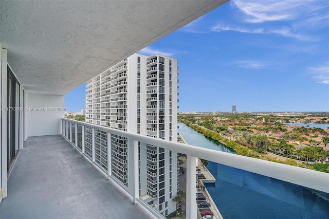 20515 E Country Club Dr Unit 1641, Aventura, FL 33180 - balcony with a water view
