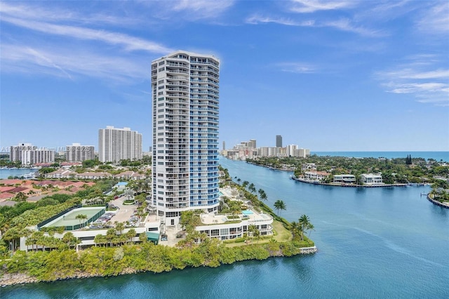 20515 E Country Club Dr Unit 1641, Aventura, FL 33180 - property view of water with a city view