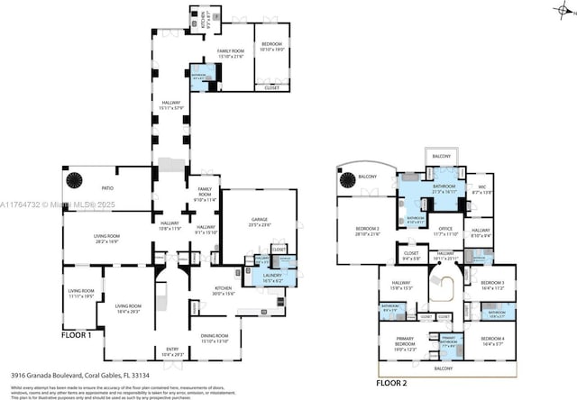 3916 Granada Blvd, Coral Gables, FL 33134 - view of community with a lawn