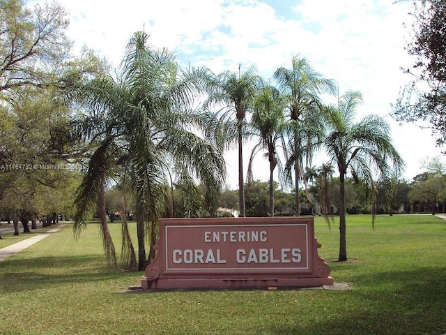 3916 Granada Blvd, Coral Gables, FL 33134 - view of community / neighborhood sign