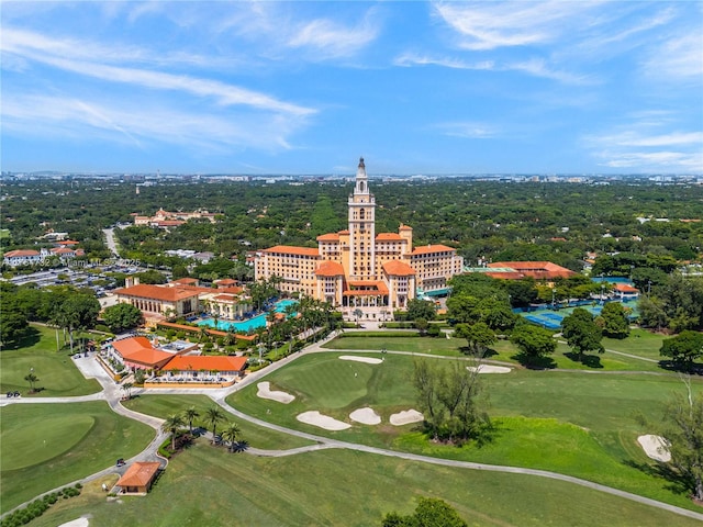 3916 Granada Blvd, Coral Gables, FL 33134 - drone / aerial view featuring a view of city