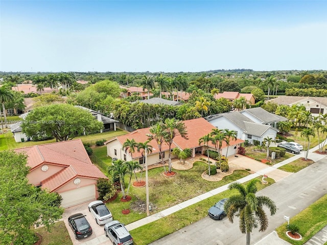 19460 NW 8th St, Pembroke Pines, FL 33029 - aerial perspective of suburban area