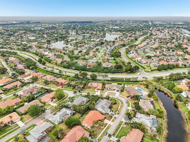 19460 NW 8th St, Pembroke Pines, FL 33029 - aerial view of property's location with a nearby body of water and nearby suburban area